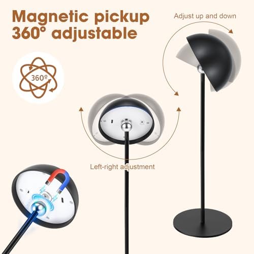 4 Pack Cordless Rechargeable Touch Table Lamps, Type-C