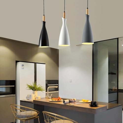 Modern Industrial Metal E27 Single-Head Pendant Light