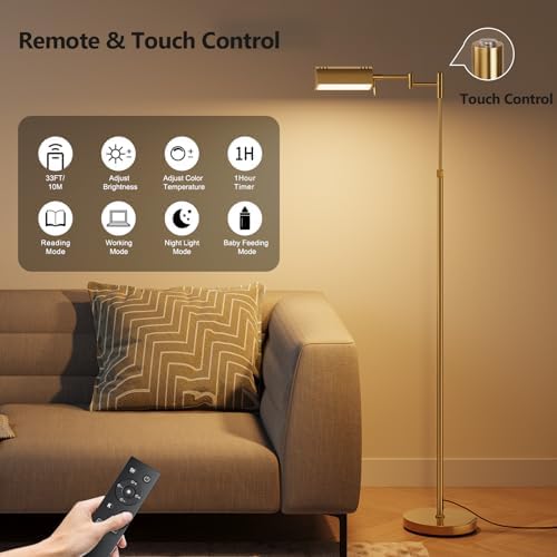 SUNMORY 16W/1500LM LED Pharmacy Floor Lamp