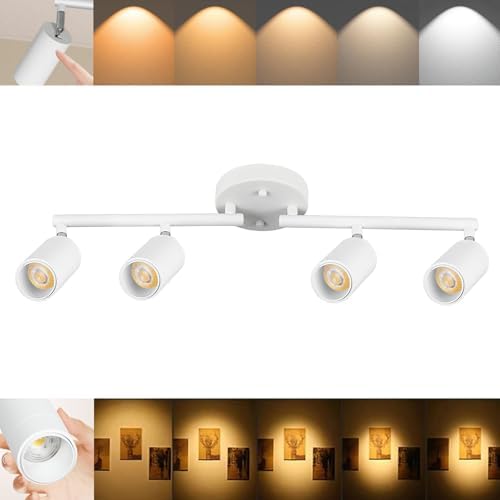 48W LED Track Lighting Kit, White