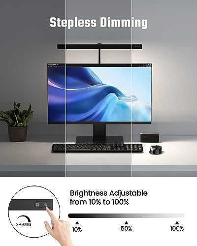 SUPERDANNY 12W Gooseneck LED Desk Lamp with Clamp