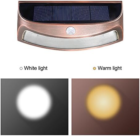 Solar Outdoor Step Light with PIR Motion Sensor