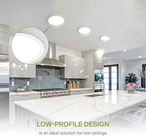 ASD 4 Pack 11/12 Inch LED Recessed Lighting