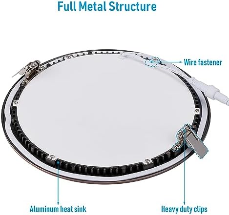 TORCHSTAR 6-Pack 8 Inch LED Recessed Lighting