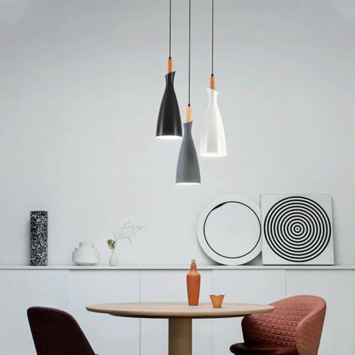Modern Industrial Metal E27 Single-Head Pendant Light