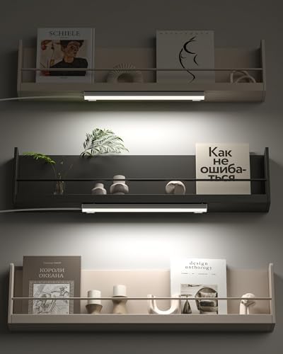 ASOKO Motion Sensor LED Under Counter Light, 14.5in 3 Color