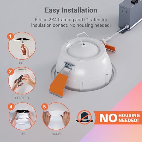HALO RAWZC610 Smart 6 in LED Downlight