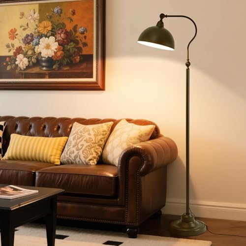 Bright Reading Floor Lamp with Remote and Bluetooth Dimming