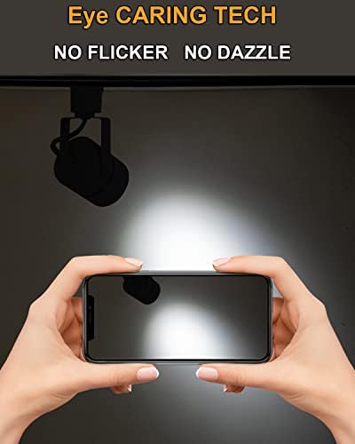 LED Track Lighting Heads, 10W, 20 Pack