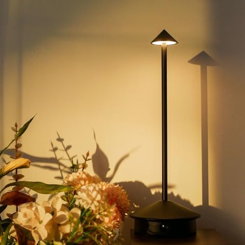 2 Pack Rechargeable Cordless LED Table Lamps, 5200mAh