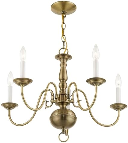 Livex Lighting 5005-01 Williamsburgh Chandelier