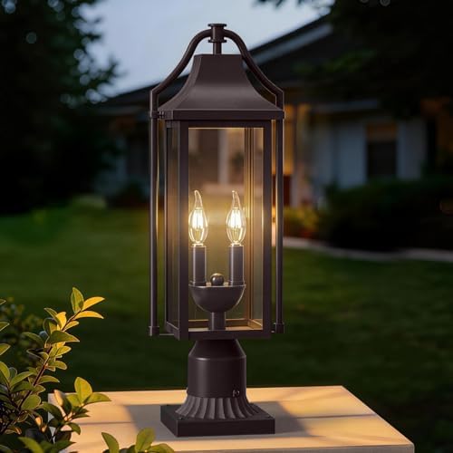 23-Inch Bronze Outdoor Post Light