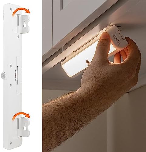 Amazon Basics 12-Inch LED Motion Sensor Light Bar, 2-Pack