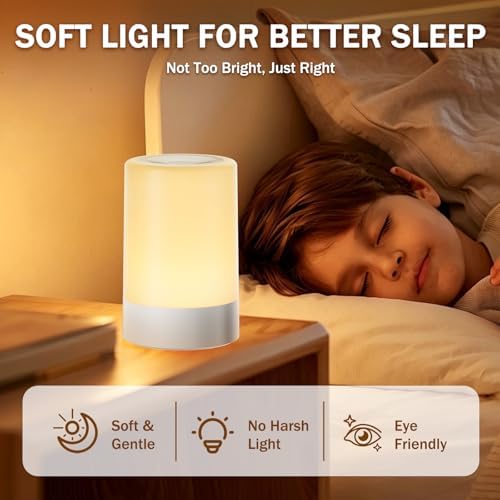 G Keni 2 Pack Rechargeable Baby Night Lights
