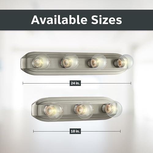 Designers Fountain 3-Light Melrose Vanity Light, 18 Inch
