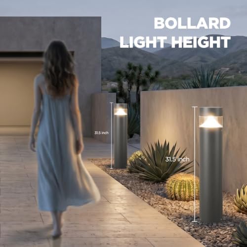 Outdoor Pathway Lights Hard Wired, IP65 Waterproof Driveway Lights
