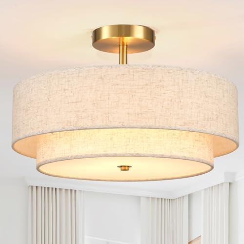 Semi Flush Mount Ceiling Light Fixture