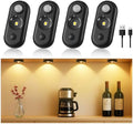 4 Pack Rechargeable Motion Sensor Puck Lights