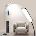 Yikuneng Dimmable LED Floor Lamp, Remote Control, Black