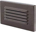 Import LED Louver Step Light, 2.7W, Bronze