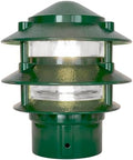 Greenfield PL3TPBLEDG LED 3-Tier Pathlight, Green