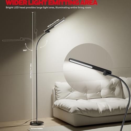 Honeywell LED Floor Lamp, CRI97, Full Spectrum