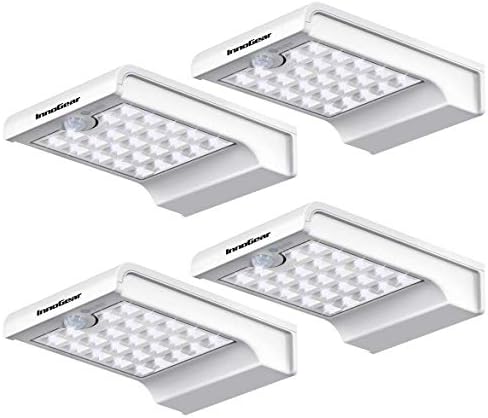 InnoGear 24 LED Solar Gutter Lights, 4 Pcs