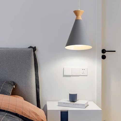 Modern Industrial E27 Single-Head Pendant Light