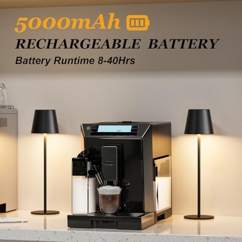 Kakanuo Rechargeable Table Lamp, Black