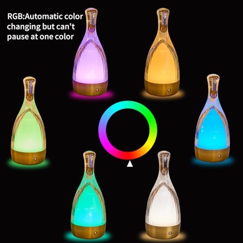Table Lamp for Bedroom,Small Desk Lamp Dimmable 4