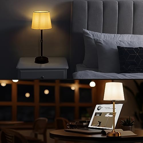 O'Bright Seraph Cordless LED Table Lamp, Black