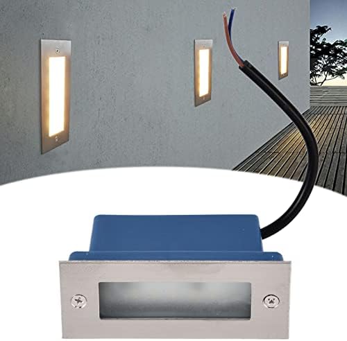 Step Lights,3W Landscape Stair Lights Waterproof Stainless Steel