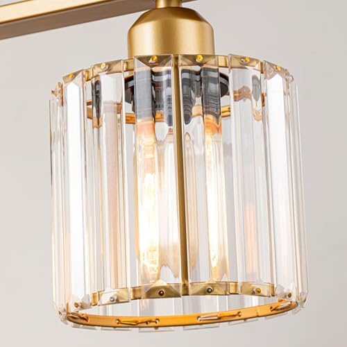 36-Inch Brass Gold Dining Room Light Fixture