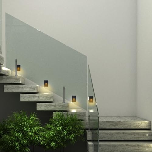 Ciata Indoor/Outdoor 3 Watt Vertical Stair/Step Light, 3000K