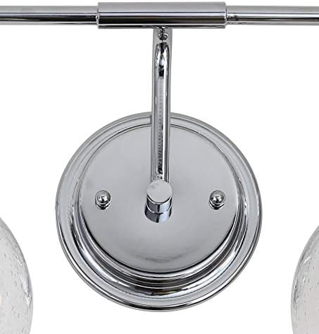 JONATHAN Y Shirley 3-Light Vanity Light 24", Chrome