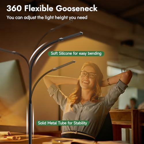 Clamp LED Desk Lamp for Home Office