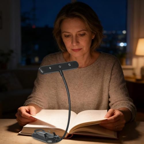 Rechargeable Book Clip Light