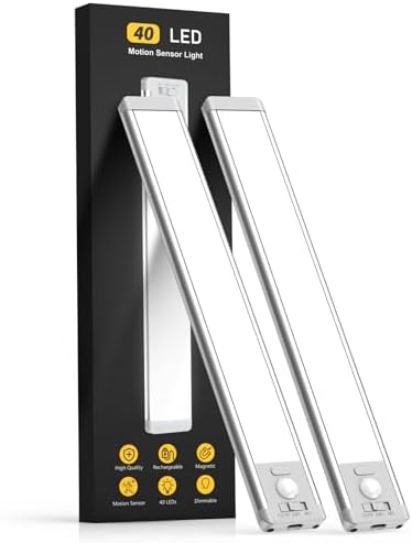 MCGOR 10inch Under Cabinet Lights, 2 Pack