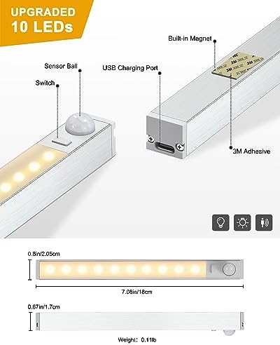 LOFTER-pro USB-C Rechargeable Motion Sensor Cabinet Lights