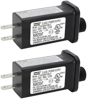 Pack of 2 4.5V 1.5A 6.75W Power Supply for CZJUTAI JT-DC045V1500-IP44