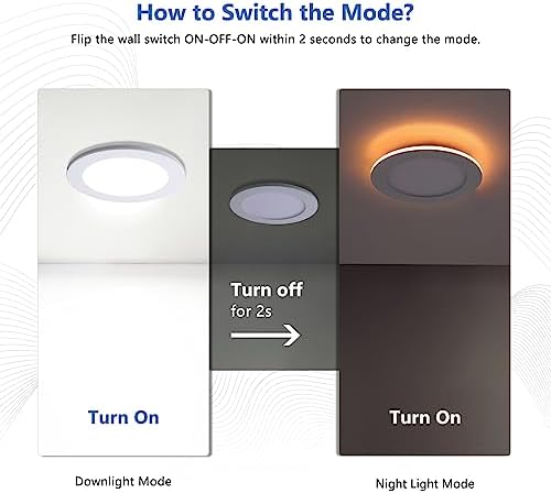 CycevSun 16 Pack 6 Inch Canless LED Recessed Lights