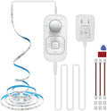 Plug-in Motion Sensor LED Strip Lights with Power Adapter