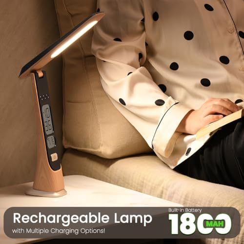 WILIT Rechargeable Cordless Foldable Desk Lamp