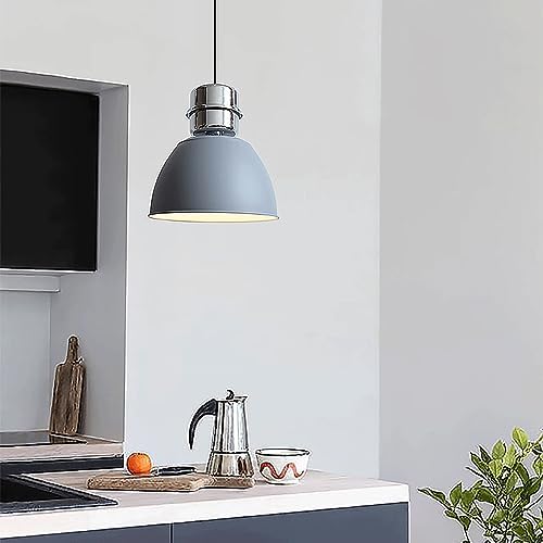 Modern Industrial E27 Metal Single-Head Pendant Lamp
