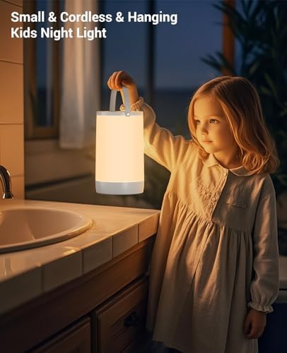 Hensam Rechargeable Dimmable Bedside Night Light