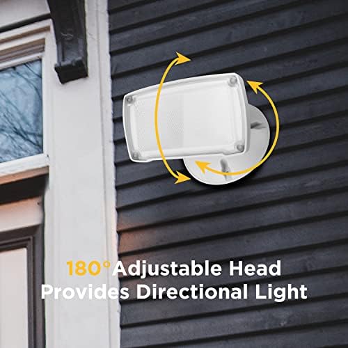 LUTEC 2-Pack 14W LED Flood Lights, 5000K