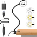iZELL Desk Lamp, [3 Color Modes & 10 Brightness] LED Reading Light