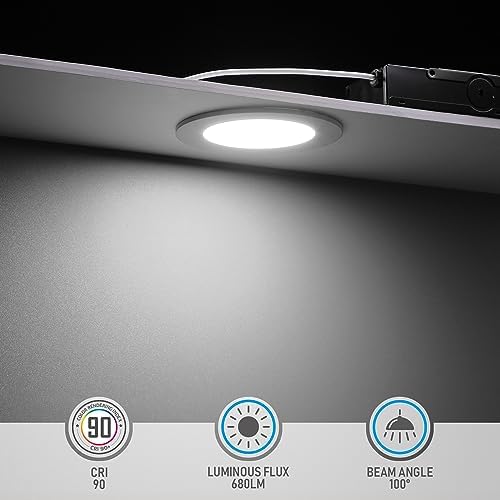 TORCHSTAR 6-Pack 4 Inch LED Recessed Lights