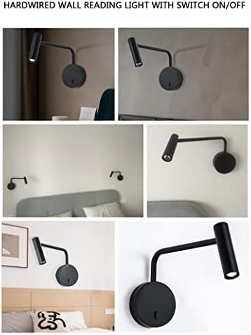 ZEROUNO Black Hardwired LED Wall Sconce, 3000K
