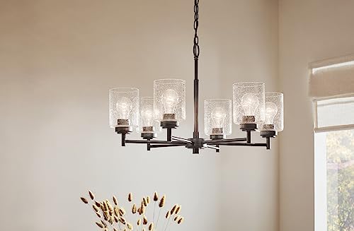 Kichler Winslow 6-Light Chandelier, Olde Bronze